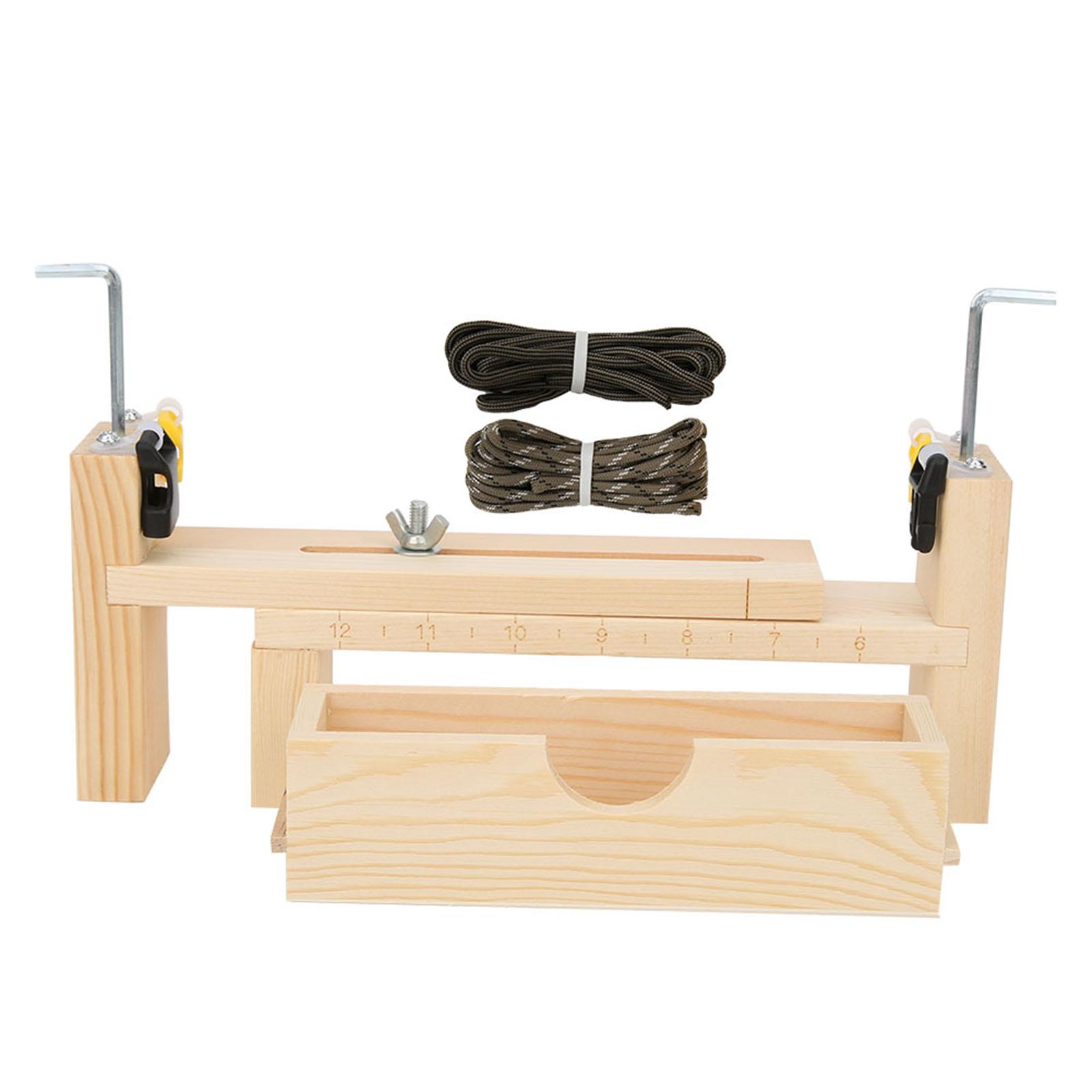 Paracord Bracelet Weaving Jig Kit Wooden Adjustable Wristband Necklace Maker DIY Craft Fixing Tool
Paracord Bracelet Weaving Jig Kit Wooden Adjustable Wristband Necklace Maker DIY Craft Fixing Tool