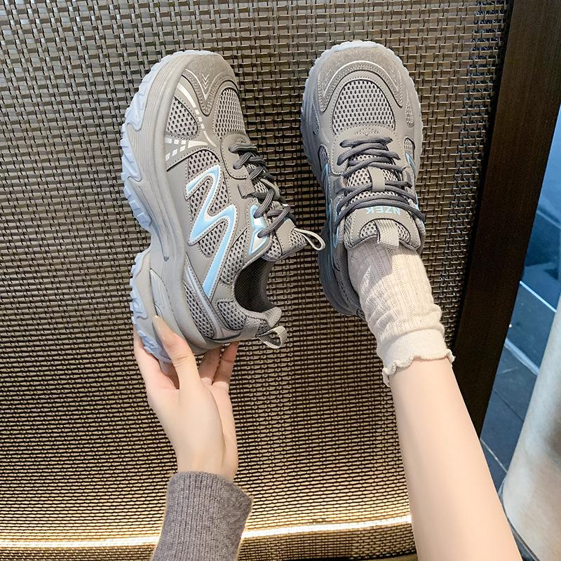 Platform-soled dad shoes women s autumn 2025 new popular soft-soled lightweight versatile breathable mesh running sneakers 40 серо голубой
Platform-soled dad shoes women s autumn 2025 new popular soft-soled lightweight versatile breathable mesh running sneakers 40 серо голубой