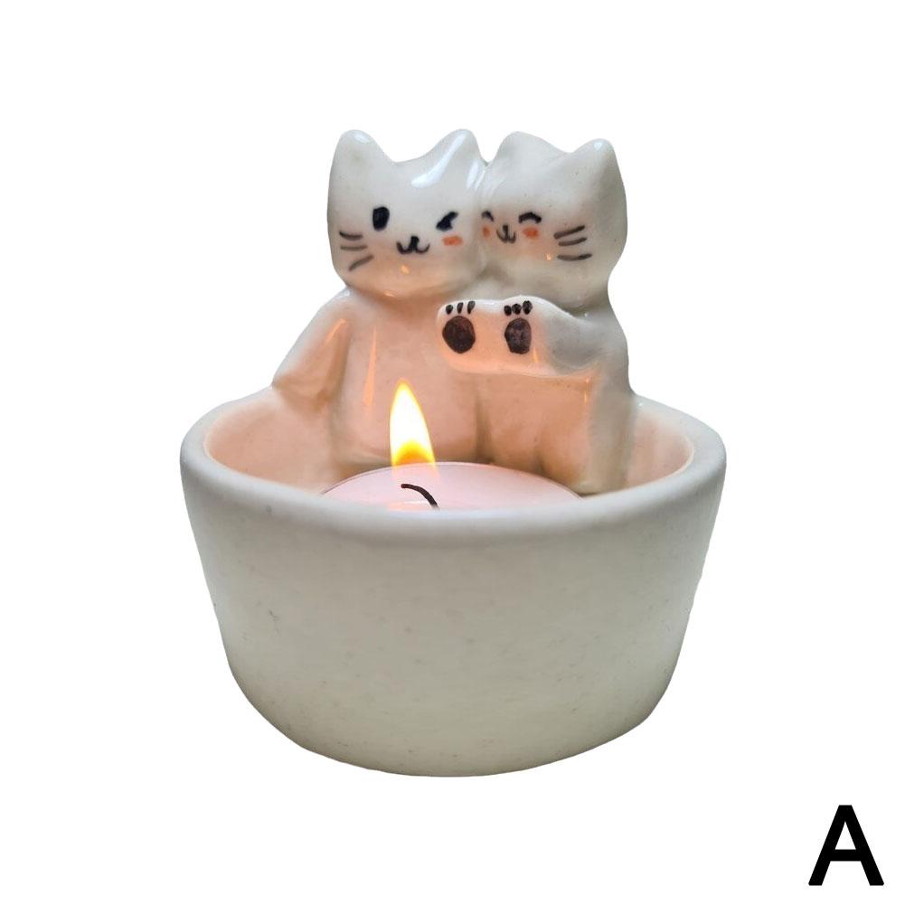 Милый подсвечник с котенком, согревающие лапы, мультяшный подсвечник, забавный, креативный, с прекрасным ароматом, термостойкие поделки, украшение для дома
Милый подсвечник с котенком, согревающие лапы, мультяшный подсвечник, забавный, креативный, с прекрасным ароматом, термостойкие поделки, украшение для дома
