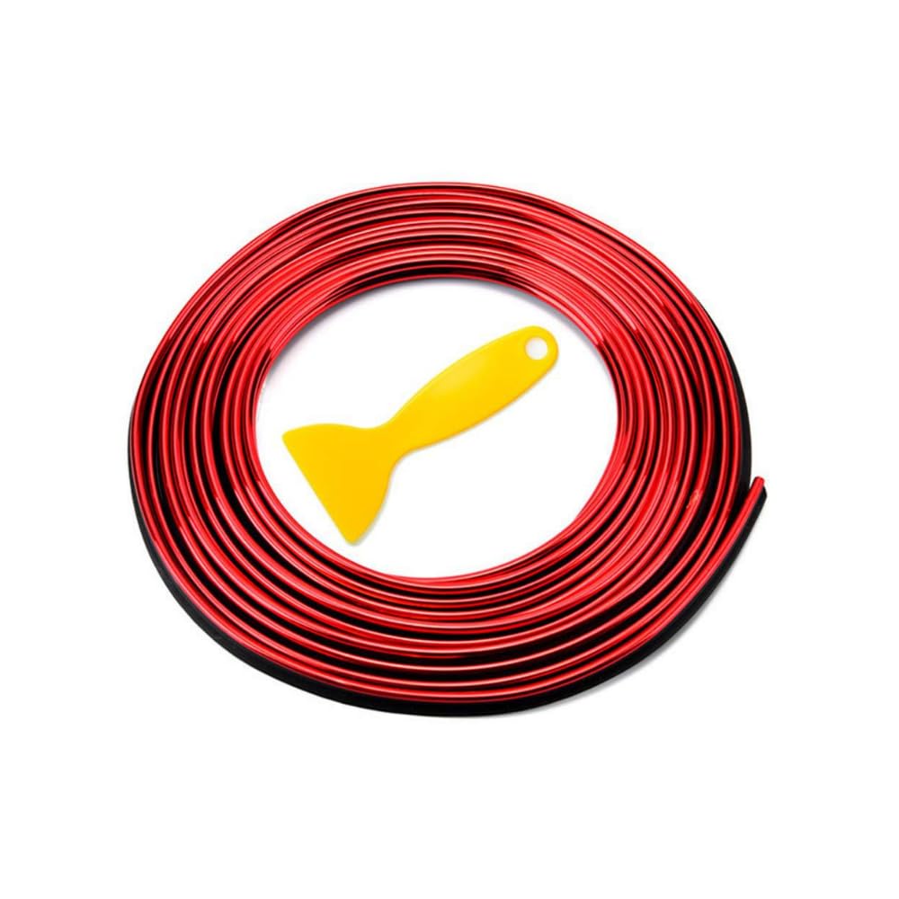 ideamall Car Interior Molding in Gap 3mm Width with Spatula for Mounting Dress Up (10m Length, Red) red красный
ideamall Car Interior Molding in Gap 3mm Width with Spatula for Mounting Dress Up (10m Length, Red) red красный