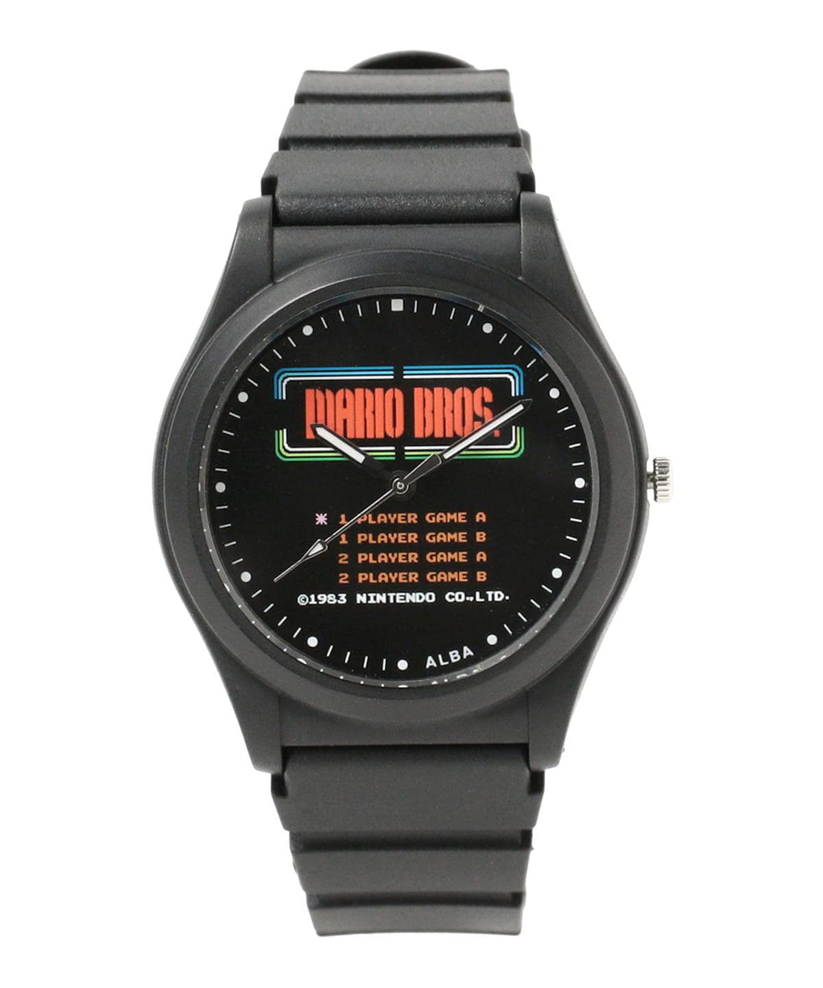 SEIKO Super Mario Brothers набор из 3 черных часов ограниченной модели ALBA×BEAMS чёрный
SEIKO Super Mario Brothers набор из 3 черных часов ограниченной модели ALBA×BEAMS чёрный