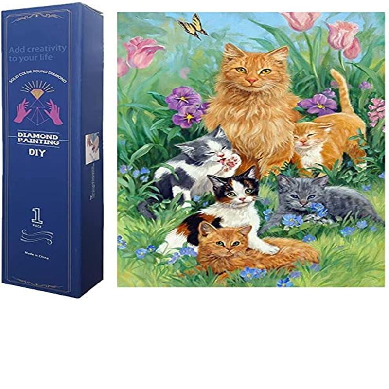 LCOZX 5D DIY Diamond Painting Mosaic Little Cats Full Drill Quare/Round Diamond Embroidery Gift or Decorationbed
LCOZX 5D DIY Diamond Painting Mosaic Little Cats Full Drill Quare/Round Diamond Embroidery Gift or Decorationbed