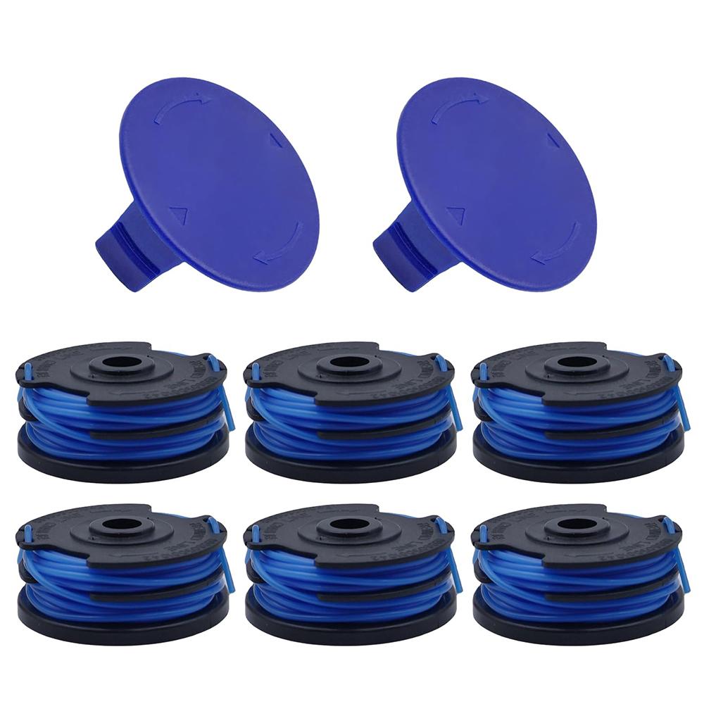 6 TLG-03 Spool + 2 TLK-01 Spool Cap for Kobalt KST 120X/120X-06 Lawn Mower Replacement Part A
6 TLG-03 Spool + 2 TLK-01 Spool Cap for Kobalt KST 120X/120X-06 Lawn Mower Replacement Part A