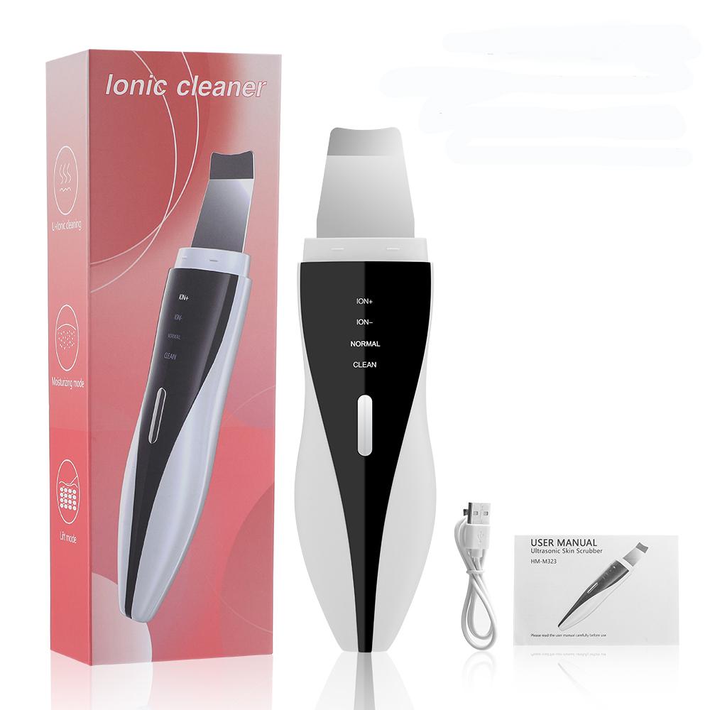 Ultrasonic Skin Scrubber Peeling Blackhead Remover Deep Face Cleaning 4 Modes Ion Acne Pore Cleaner Facial Shovel Scrubber белый
Ultrasonic Skin Scrubber Peeling Blackhead Remover Deep Face Cleaning 4 Modes Ion Acne Pore Cleaner Facial Shovel Scrubber белый