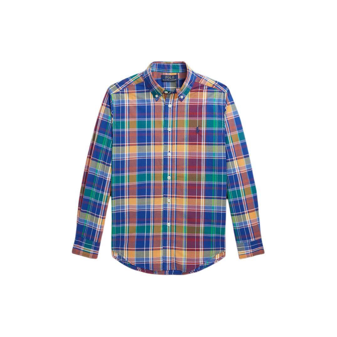 Polo Ralph Lauren SS24 клетчатая рубашка с принтом пони и острым воротником, повседневная рубашка с длинным рукавом, детские рубашки, многоцветные CWPOWOVY6820458-999 L
Polo Ralph Lauren SS24 клетчатая рубашка с принтом пони и острым воротником, повседневная рубашка с длинным рукавом, детские рубашки, многоцветные CWPOWOVY6820458-999 L