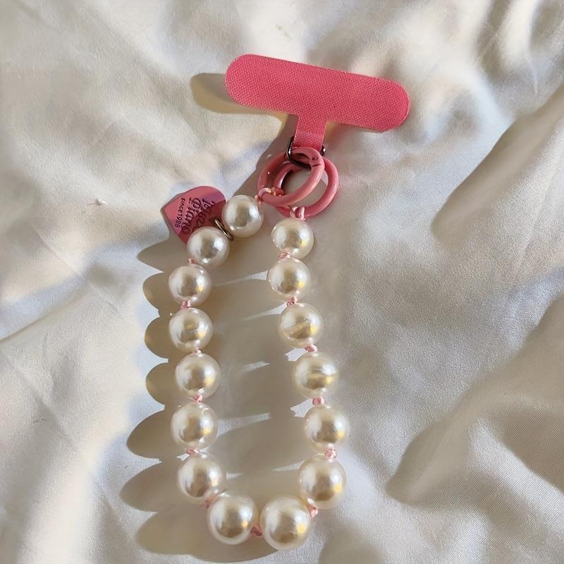 1pc Unisex Solid Colour Minimalist Mobile Phone Wrist Chain, 8-Colour Beaded Heart-Shaped Phone Strap Multi-functional Phone Lanyard білий
1pc Unisex Solid Colour Minimalist Mobile Phone Wrist Chain, 8-Colour Beaded Heart-Shaped Phone Strap Multi-functional Phone Lanyard білий