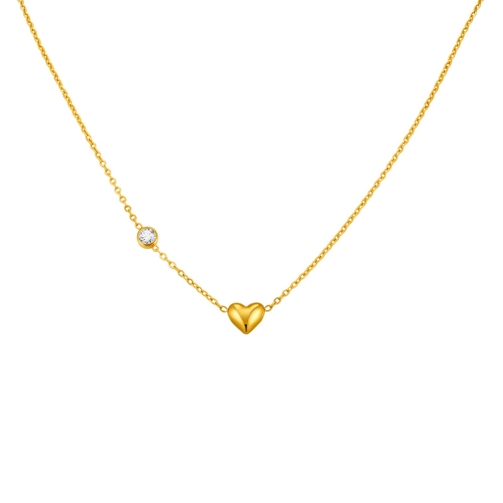 Cubic Zirconia Heart Necklace For Women, Stainless Steel Charm Necklace with CZ Stone,dainty Love Pendant Necklaces Jewelry 15.7inch-17.7inch
Cubic Zirconia Heart Necklace For Women, Stainless Steel Charm Necklace with CZ Stone,dainty Love Pendant Necklaces Jewelry 15.7inch-17.7inch