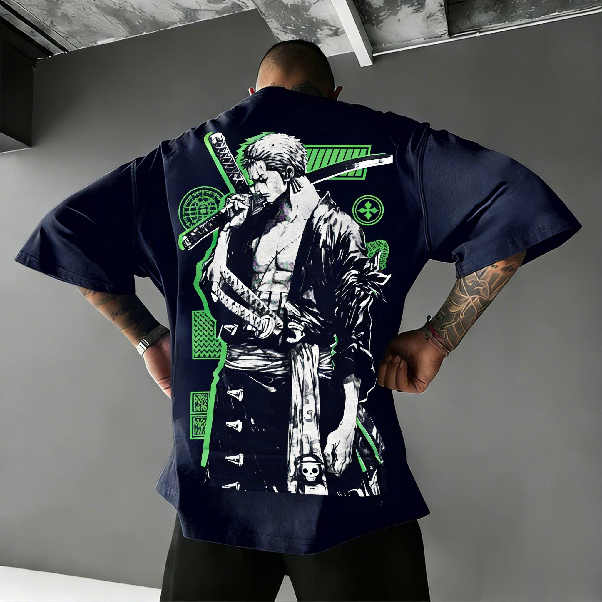 Унісекс Футболка Аніме Зоро Streetwear Чоловіки Жінки Бавовна Коротка Рукава Футболка Графічний Принт Японський Повсякденний Літні Топи Y2k L
Унісекс Футболка Аніме Зоро Streetwear Чоловіки Жінки Бавовна Коротка Рукава Футболка Графічний Принт Японський Повсякденний Літні Топи Y2k L