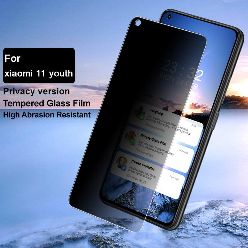 IMAK Anti-peep Protector 9H Hardness High Abrasion Resistant Tempered Glass Film for Xiaomi Mi 11 Lite 4G/5G/11 Lite 5G NE Type A
IMAK Anti-peep Protector 9H Hardness High Abrasion Resistant Tempered Glass Film for Xiaomi Mi 11 Lite 4G/5G/11 Lite 5G NE Type A