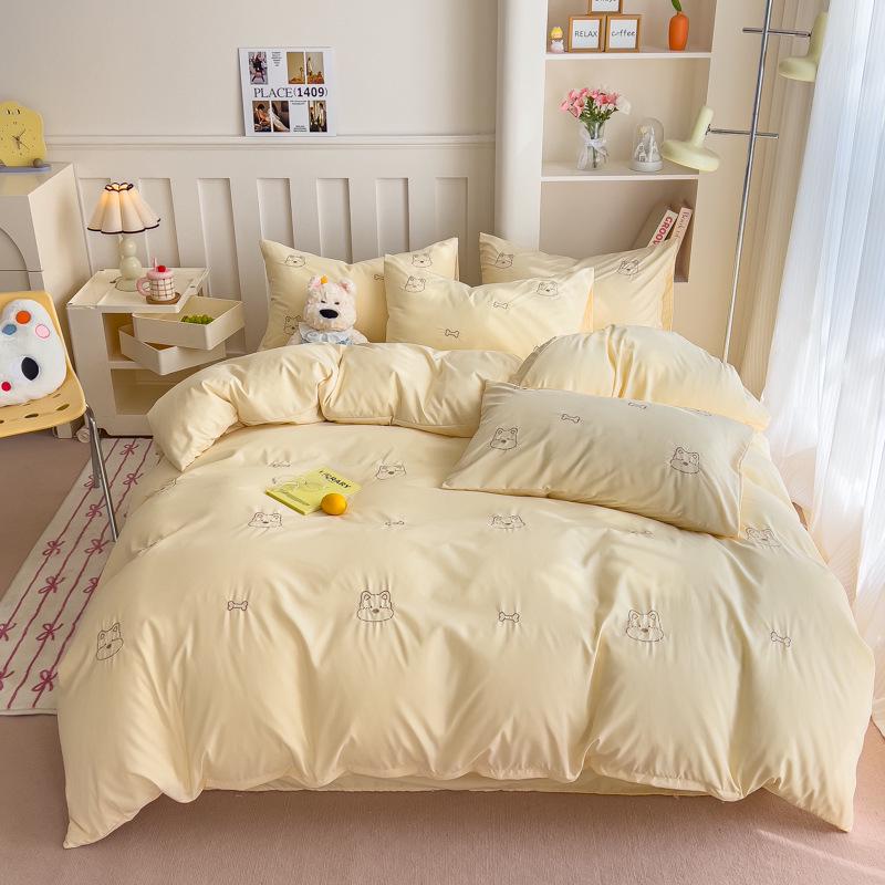 2026 A-Class Skin-Friendly Embroidered Gauze Cotton Bedding Set - Wrinkle-Free Sheet & Duvet Cover (3 or 4 Pieces) 1.2m Flat Sheet, 3-Piece, Duvet Cover 150*200
2026 A-Class Skin-Friendly Embroidered Gauze Cotton Bedding Set - Wrinkle-Free Sheet & Duvet Cover (3 or 4 Pieces) 1.2m Flat Sheet, 3-Piece, Duvet Cover 150*200