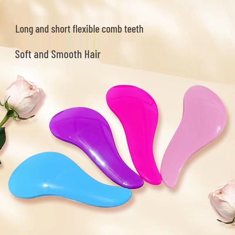 Electroplated Anti-Static Hair Comb: Portable Fashion Massage Comb for Men & Women
Electroplated Anti-Static Hair Comb: Portable Fashion Massage Comb for Men & Women