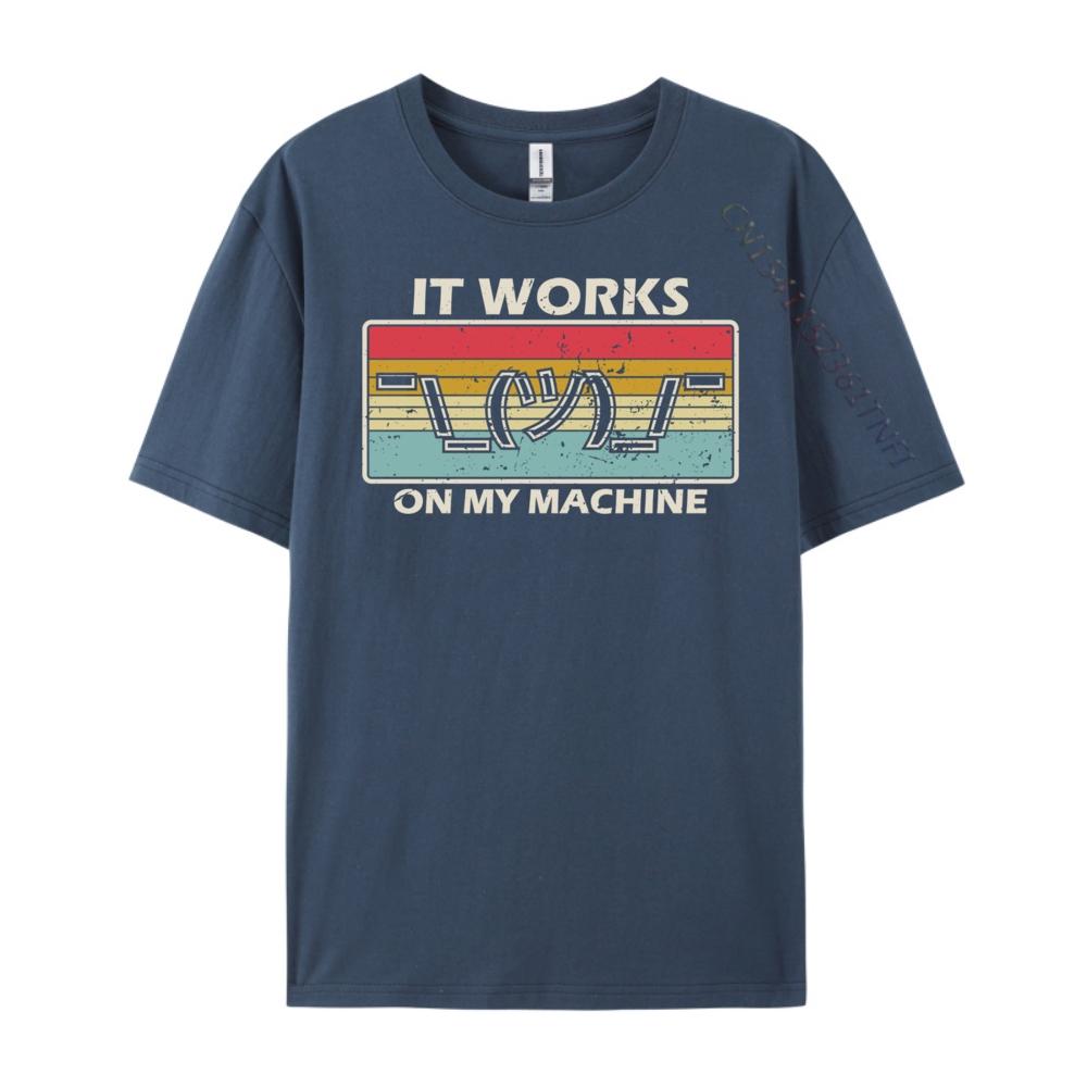 It Works On My Machine Software Computer Blue And White Graphic T Shirts Mens Designer Clothes Vaporwave 3XL
It Works On My Machine Software Computer Blue And White Graphic T Shirts Mens Designer Clothes Vaporwave 3XL