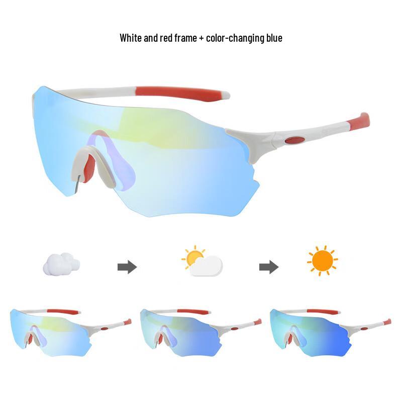 Mi Ling Unisex Photochromic Sports Sunglasses Standard
Mi Ling Unisex Photochromic Sports Sunglasses Standard