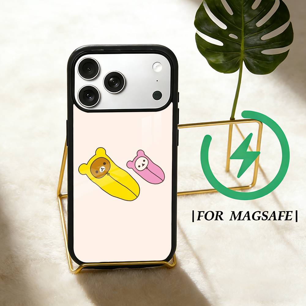 Relax K-kuma R-Rilakkuma Phone Case For iPhone 17,16,15,14,13,12,Plus,Pro,Max For Magsafe Magnetic Wireless Charge iPhone15
Relax K-kuma R-Rilakkuma Phone Case For iPhone 17,16,15,14,13,12,Plus,Pro,Max For Magsafe Magnetic Wireless Charge iPhone15