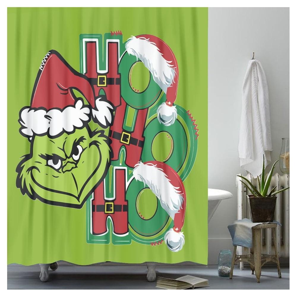 Festive Holiday Shower Curtain Vibrant Christmas Design with Santa and Dog, Waterproof Fabric, 72 x 72 Inches
Festive Holiday Shower Curtain Vibrant Christmas Design with Santa and Dog, Waterproof Fabric, 72 x 72 Inches
