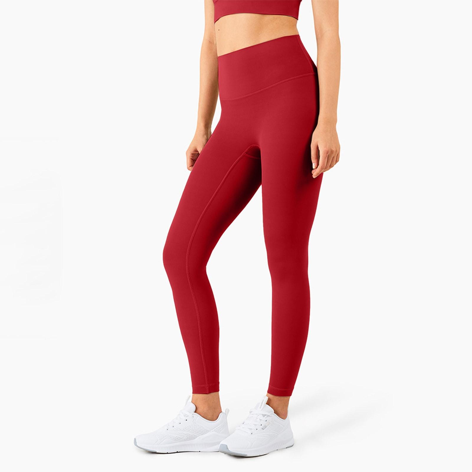 Штаны для йоги без смущающих линий, спортивные штаны для фитнеса, обтягивающие персиковые штаны с высокой талией, телесного цвета, штаны для йоги для женщин L красный
Штаны для йоги без смущающих линий, спортивные штаны для фитнеса, обтягивающие персиковые штаны с высокой талией, телесного цвета, штаны для йоги для женщин L красный