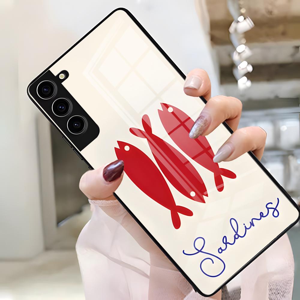 Sardines Phone Case For Samsung S25 Edge Ultra S23 S22 S21 S20 Ultra Plus S24 Fe A54 A53 A25 A16 A14 Glass Cover Samsung S21 Plus
Sardines Phone Case For Samsung S25 Edge Ultra S23 S22 S21 S20 Ultra Plus S24 Fe A54 A53 A25 A16 A14 Glass Cover Samsung S21 Plus