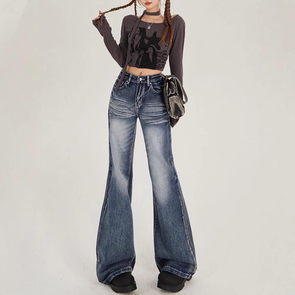 Women s 2025 High-Waist Retro Micro-Flared Jeans for Autumn/Winter – Loose American High-Street Style. 4XL
Women s 2025 High-Waist Retro Micro-Flared Jeans for Autumn/Winter – Loose American High-Street Style. 4XL