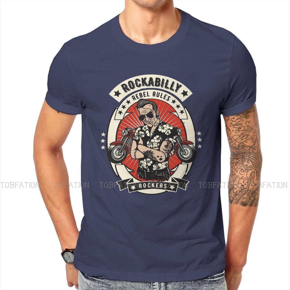 ZX Rockabilly Psychobilly Bikers Rock and Roll Vintage Rockers Essential T Shirt Classic Men Clothes Tops Cotton Crewneck T Shirt 4XL
ZX Rockabilly Psychobilly Bikers Rock and Roll Vintage Rockers Essential T Shirt Classic Men Clothes Tops Cotton Crewneck T Shirt 4XL