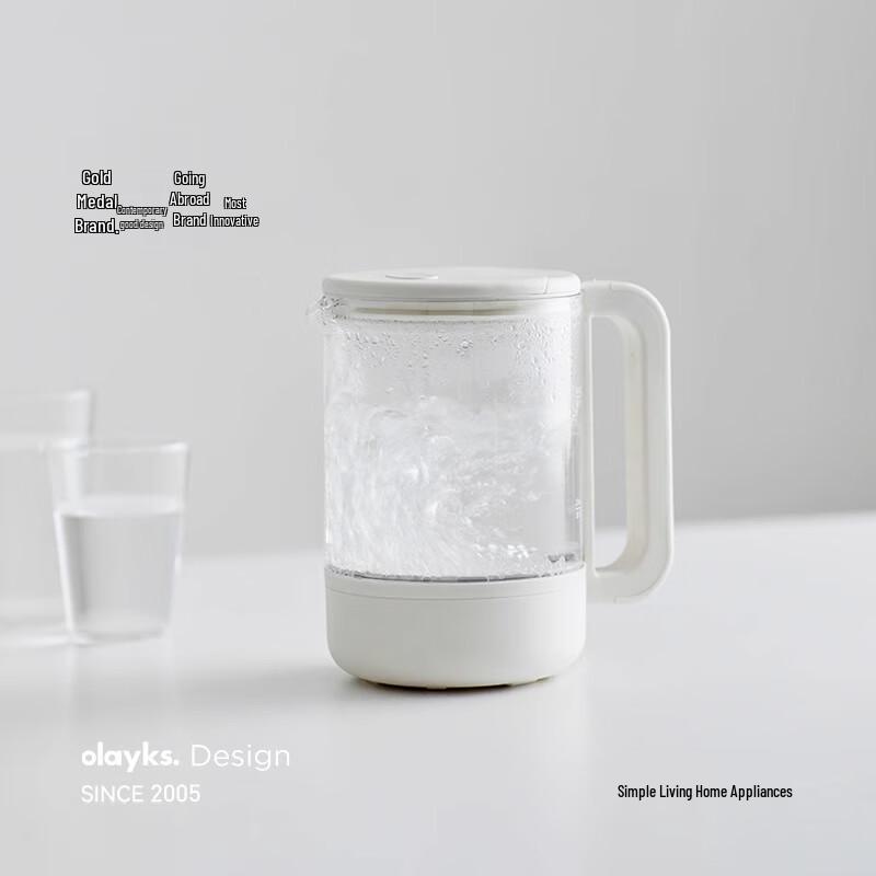 Olayks Oulaike Electric Kettle: 0.8L Glass Health Pot with Constant Temperature for Boiling Water and Tea Making.
Olayks Oulaike Electric Kettle: 0.8L Glass Health Pot with Constant Temperature for Boiling Water and Tea Making.