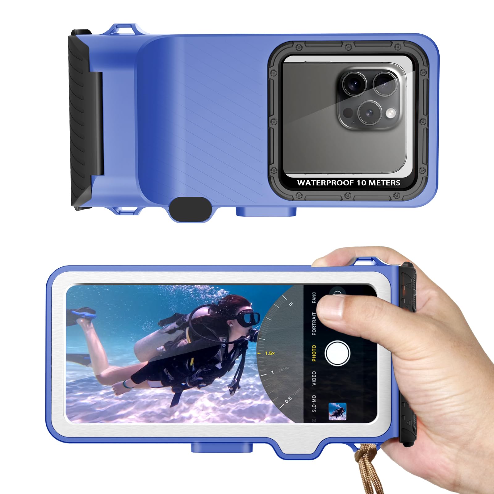 Latest Touch Case for iPhone 4th Generation Waterproof Smartphone Case for Underwater IPX8 Standard Waterproof Level to 10m with Touch Includes
Latest Touch Case for iPhone 4th Generation Waterproof Smartphone Case for Underwater IPX8 Standard Waterproof Level to 10m with Touch Includes