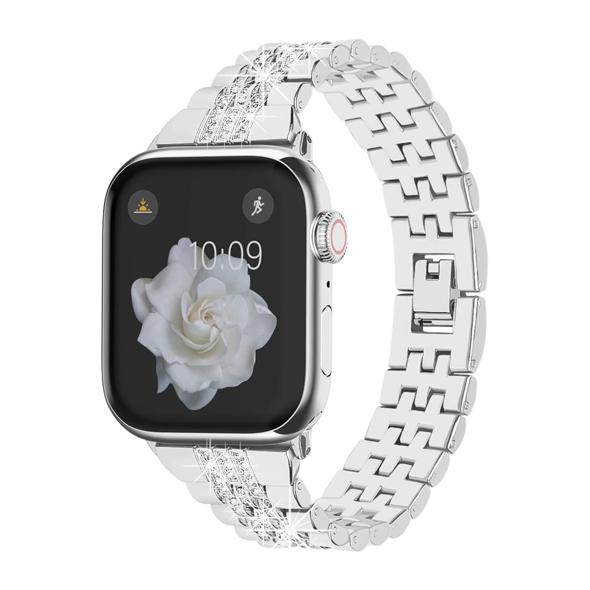 Strap for Apple Watch Series 10 42mm/9 8 7 41mm/SE (2023) SE (2022) SE 6 5 4 40mm/3 2 1 38mm Metal Watch Band Black
Strap for Apple Watch Series 10 42mm/9 8 7 41mm/SE (2023) SE (2022) SE 6 5 4 40mm/3 2 1 38mm Metal Watch Band Black