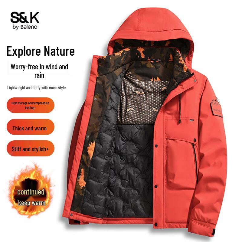Baleno Men s S&K Hooded Padded Jacket 3XL
Baleno Men s S&K Hooded Padded Jacket 3XL