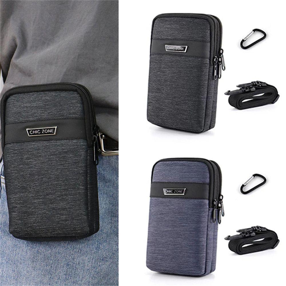 Pocket Mobile Phone Holder Phone Pouch Phone Pocket Waist Bag Waist Pack Casual Bag Unisex Purses blue-Single Layer
Pocket Mobile Phone Holder Phone Pouch Phone Pocket Waist Bag Waist Pack Casual Bag Unisex Purses blue-Single Layer