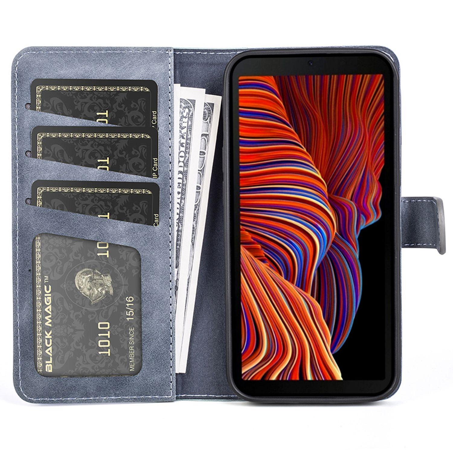 For Samsung Galaxy Xcover 5 PU Leather Full Body Shockproof Flip Case Magnetic Closure Stand Splicing Folio Wallet Cover Blue
For Samsung Galaxy Xcover 5 PU Leather Full Body Shockproof Flip Case Magnetic Closure Stand Splicing Folio Wallet Cover Blue
