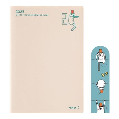 Записная книжка Midori Pocket Diary Notebook 2025 B6 Weekly Limited Edition с закладкой Old Man Pattern 22312006 (Начиная с января 2025 г.)
Записная книжка Midori Pocket Diary Notebook 2025 B6 Weekly Limited Edition с закладкой Old Man Pattern 22312006 (Начиная с января 2025 г.)
