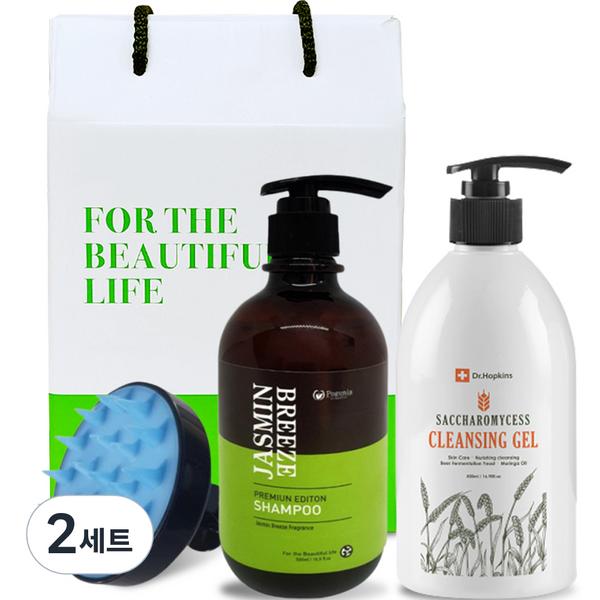 Dr. Hopkins Beer Yeast Cleansing Gel 500ml + Pogonia Jasmine Shampoo 500ml + Scalp Foam Brush Hair Skin Gift Set, 2 Set, Korean popular cosmetics set
Dr. Hopkins Beer Yeast Cleansing Gel 500ml + Pogonia Jasmine Shampoo 500ml + Scalp Foam Brush Hair Skin Gift Set, 2 Set, Korean popular cosmetics set