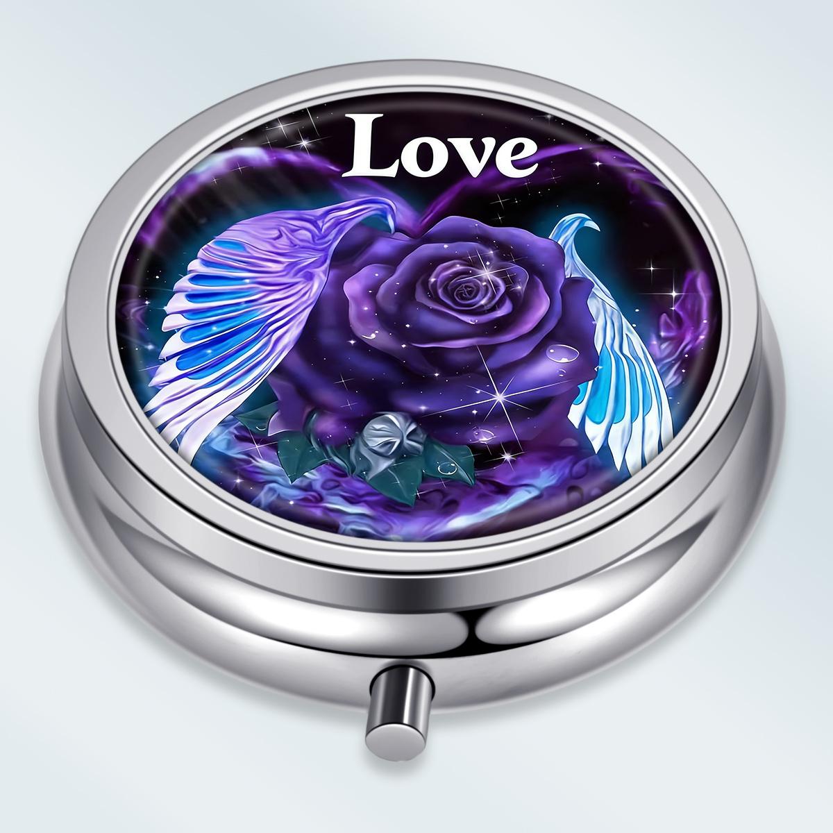 Portable Pill Box with 3 Compartments, Mini Metal Medicine Organizer Case, Cute Printed Pill Container for Vitamins, Pills, Jewelry, Travel, Daily Use різнокольоровий
Portable Pill Box with 3 Compartments, Mini Metal Medicine Organizer Case, Cute Printed Pill Container for Vitamins, Pills, Jewelry, Travel, Daily Use різнокольоровий