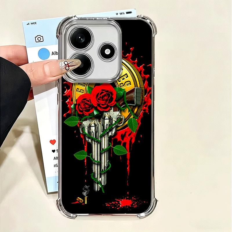 Band G-Guns N R-Roses Plating Phone Case For Xiaomi Poco X5 X6 X7 X8 Pro Max F8 Ultra F7 M8 M7 M5S Redmi 15C 15 14C 13C 13 X3 12 Xiaomi Redmi 13
Band G-Guns N R-Roses Plating Phone Case For Xiaomi Poco X5 X6 X7 X8 Pro Max F8 Ultra F7 M8 M7 M5S Redmi 15C 15 14C 13C 13 X3 12 Xiaomi Redmi 13