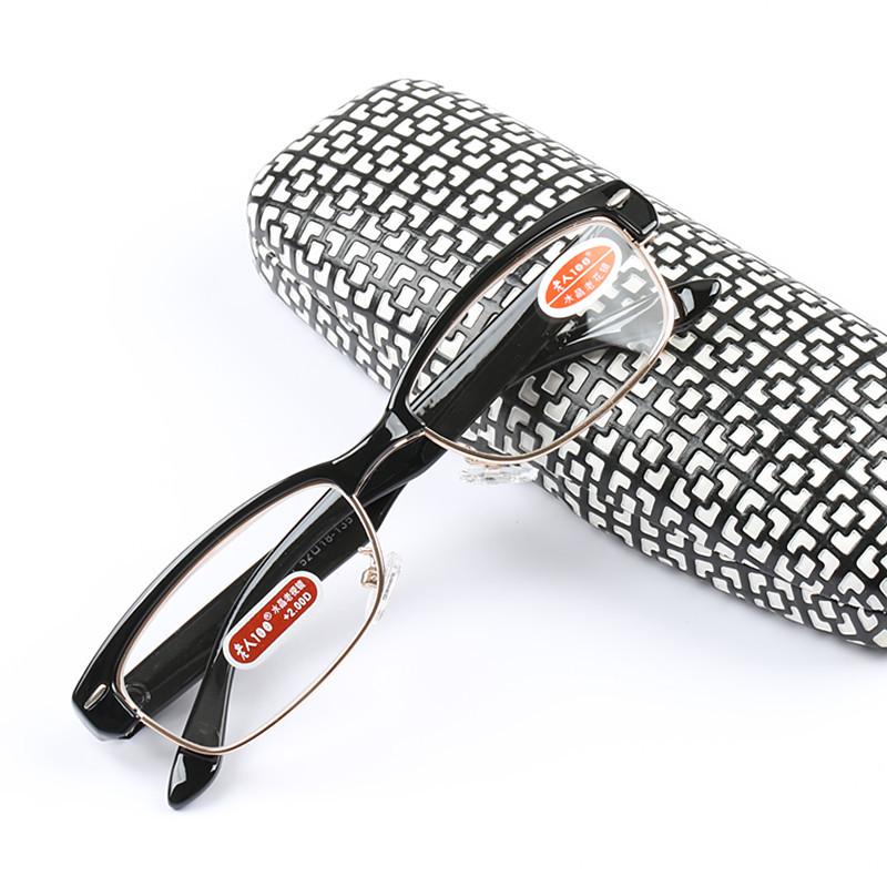 Scratch-Resistant Crystal Reading Glasses for Men: Compact, Easy-to-Carry Eyebrow Frame for Middle-Aged and Elderly. +350
Scratch-Resistant Crystal Reading Glasses for Men: Compact, Easy-to-Carry Eyebrow Frame for Middle-Aged and Elderly. +350
