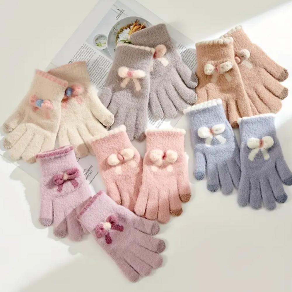 Knitted Touch Screen Knitted Gloves Full Finger Knit Plush Gloves Winter Gloves Universal
Knitted Touch Screen Knitted Gloves Full Finger Knit Plush Gloves Winter Gloves Universal