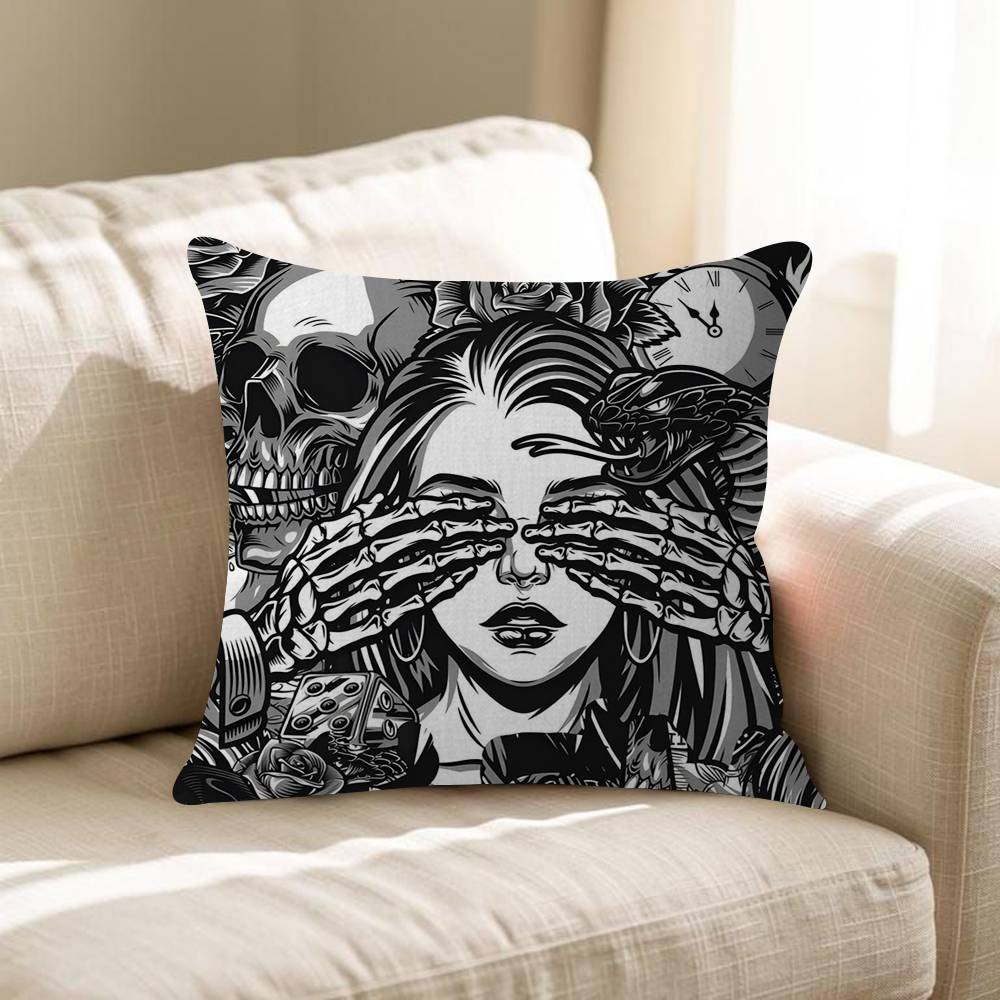 Artistic Skeleton Girl Maple Design Cushion Cover Happy Autumn Harvest Decor Holiday Decorati Pillow Cover 30x30 cm
Artistic Skeleton Girl Maple Design Cushion Cover Happy Autumn Harvest Decor Holiday Decorati Pillow Cover 30x30 cm