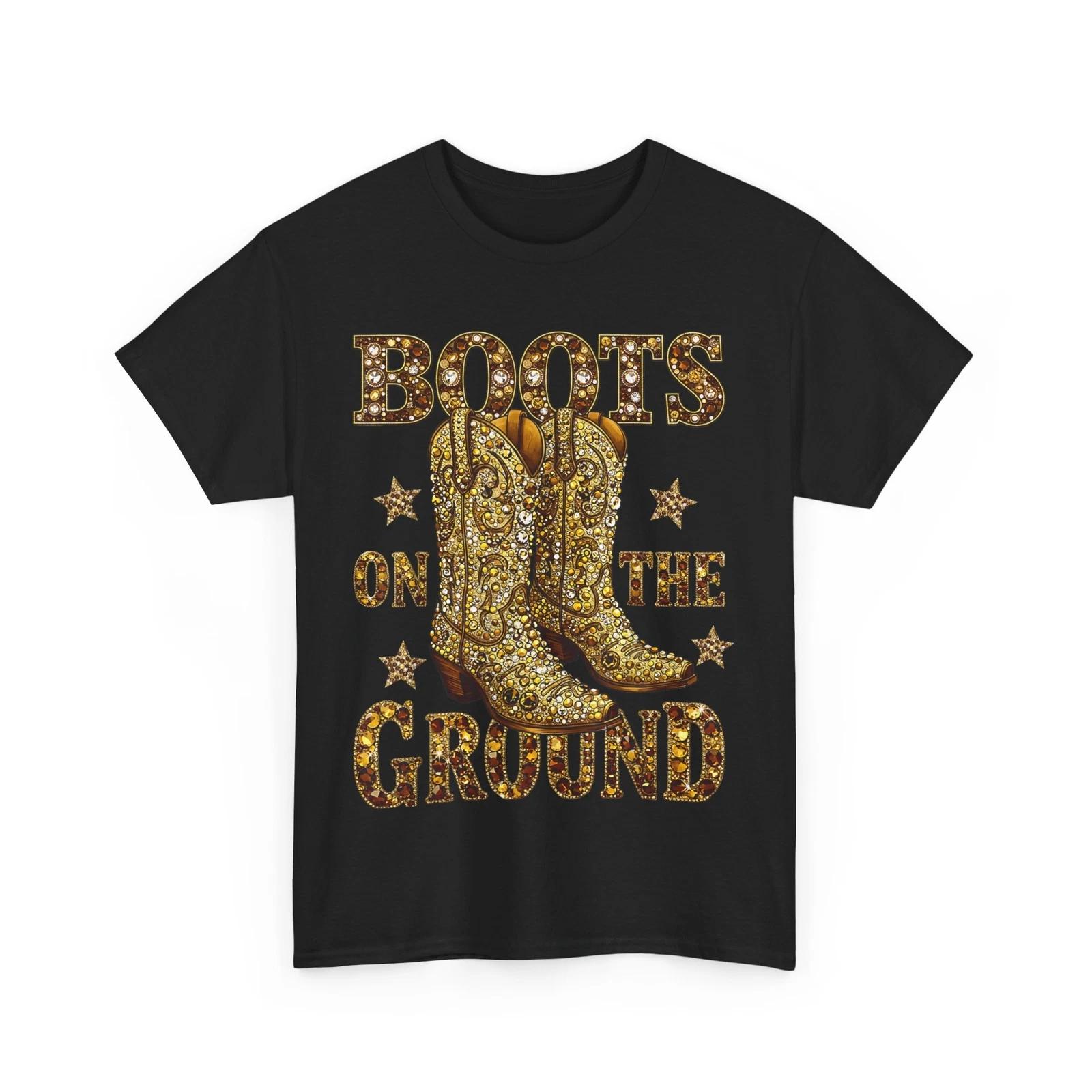 Cowboy Cowgirl T-shirt, Boots On The Ground Western Shirt 2XL
Cowboy Cowgirl T-shirt, Boots On The Ground Western Shirt 2XL