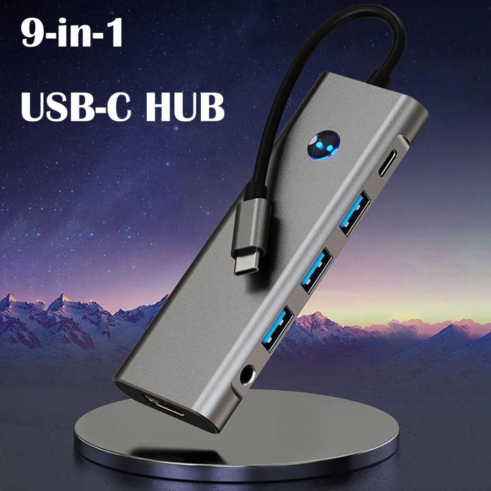 Док-станція USB-C для передачі даних, розширювач USB 3.0 для ноутбука, НОВИЙ концентратор Type-C 5 in 1
Док-станція USB-C для передачі даних, розширювач USB 3.0 для ноутбука, НОВИЙ концентратор Type-C 5 in 1