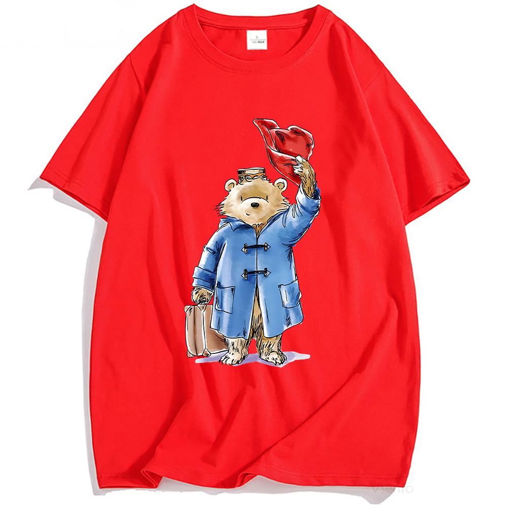 Paddingtonn Bear Doffing Hat T-shirt Short Sleeve 100%Cotton Summer Mens Tshirts O-neck Casual Graphic Printing Merch Soft Male Tees Anime T-shirt XS красный
Paddingtonn Bear Doffing Hat T-shirt Short Sleeve 100%Cotton Summer Mens Tshirts O-neck Casual Graphic Printing Merch Soft Male Tees Anime T-shirt XS красный