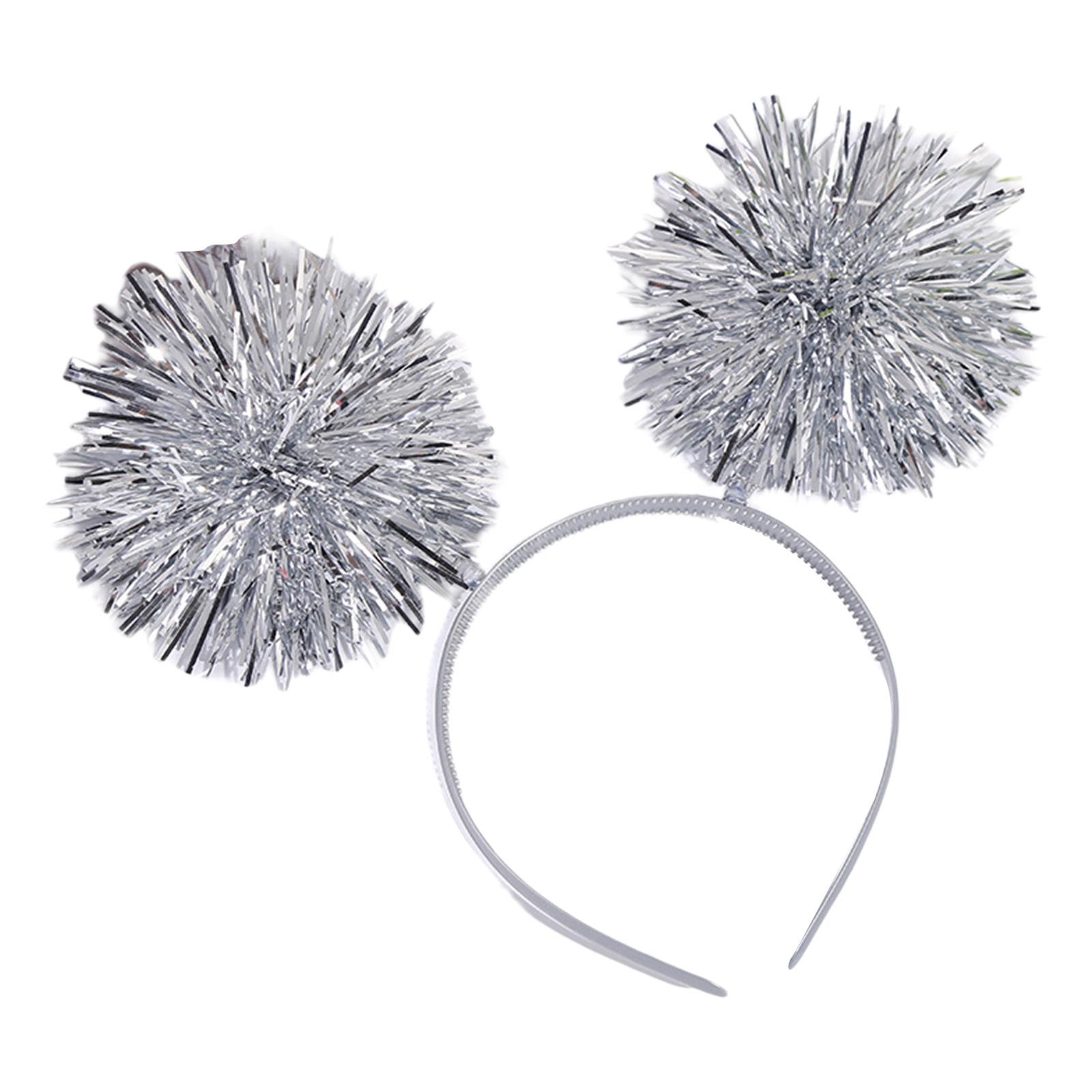 Christmas Tinsel Bouncing Ball Shape Hair Hoop Women Makeup Headband for Festival Performances Hair Accessories
Christmas Tinsel Bouncing Ball Shape Hair Hoop Women Makeup Headband for Festival Performances Hair Accessories