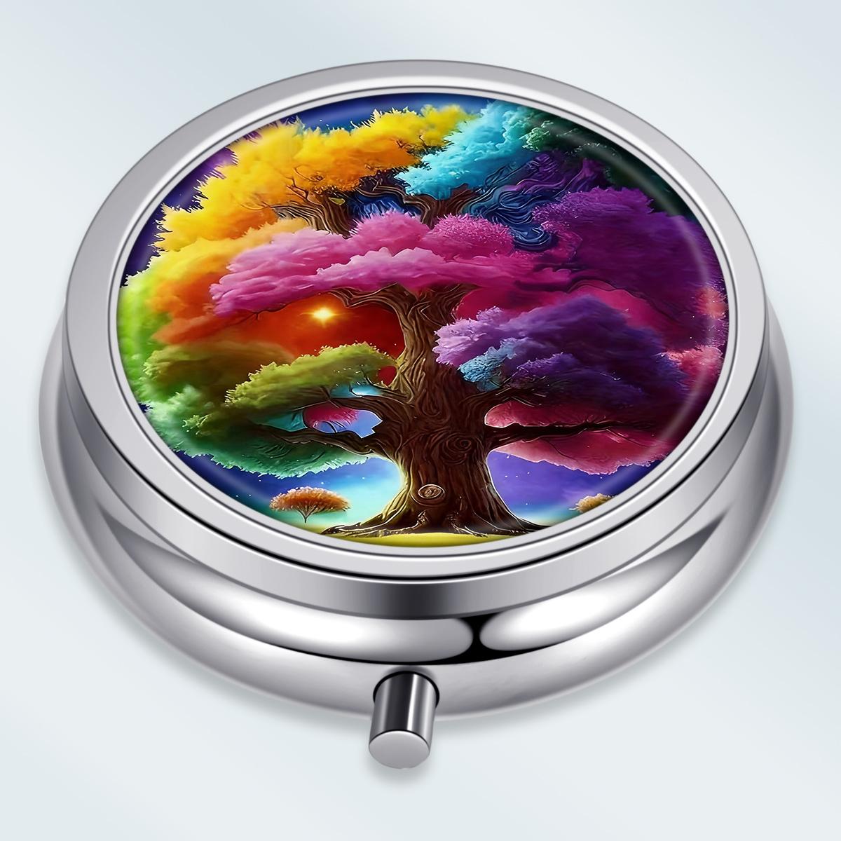 Portable Pill Box with 3 Compartments, Mini Metal Medicine Organizer Case, Cute Printed Pill Container for Vitamins, Pills, Jewelry, Travel, Daily Use разноцветный
Portable Pill Box with 3 Compartments, Mini Metal Medicine Organizer Case, Cute Printed Pill Container for Vitamins, Pills, Jewelry, Travel, Daily Use разноцветный