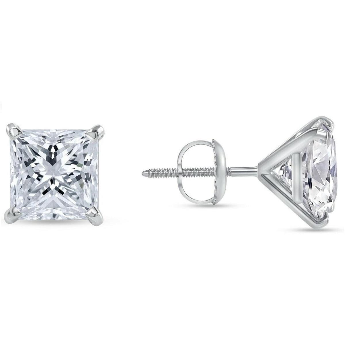 Jewels Prim 6 Ct Princess Cut Earrings Studs Real Solid 14K White Gold Screw Back Martini 15MM серебряный
Jewels Prim 6 Ct Princess Cut Earrings Studs Real Solid 14K White Gold Screw Back Martini 15MM серебряный