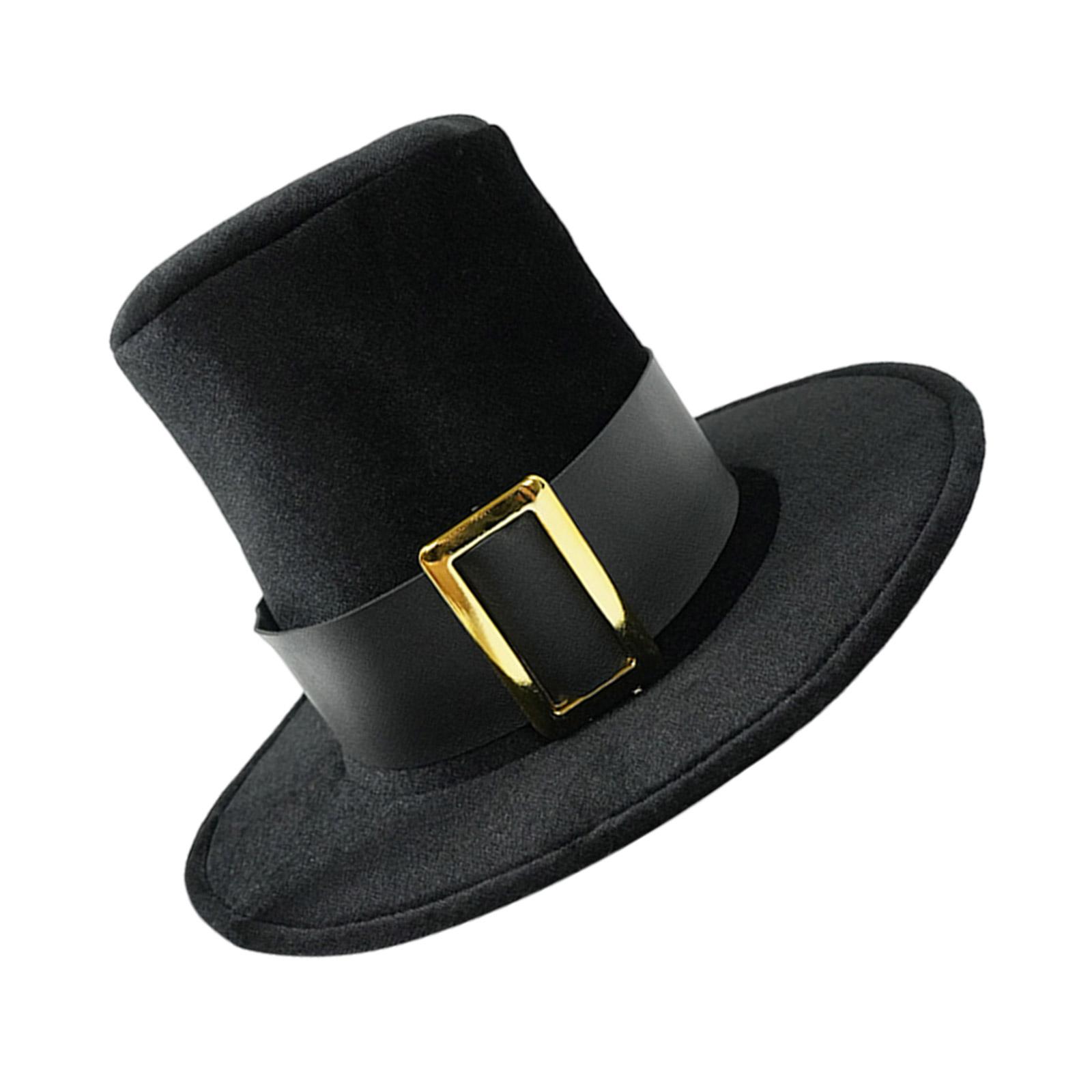 Цилиндр с золотой пряжкой и черной лентой для взрослых и детей, праздничная шляпа, маскарадная шляпа, шляпа джентльмена, сценические реквизиты A
Цилиндр с золотой пряжкой и черной лентой для взрослых и детей, праздничная шляпа, маскарадная шляпа, шляпа джентльмена, сценические реквизиты A