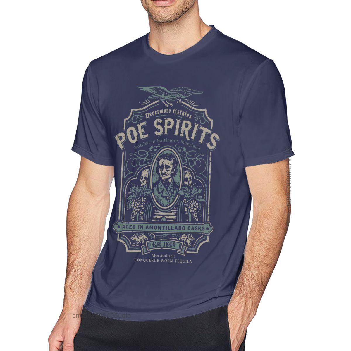 Edgar Allan Poe Tshirts Poe Spirits T Shirt Cute Cotton Tee Shirt Harajuku Mens Short Sleeve Graphic Tshirt 4XL
Edgar Allan Poe Tshirts Poe Spirits T Shirt Cute Cotton Tee Shirt Harajuku Mens Short Sleeve Graphic Tshirt 4XL