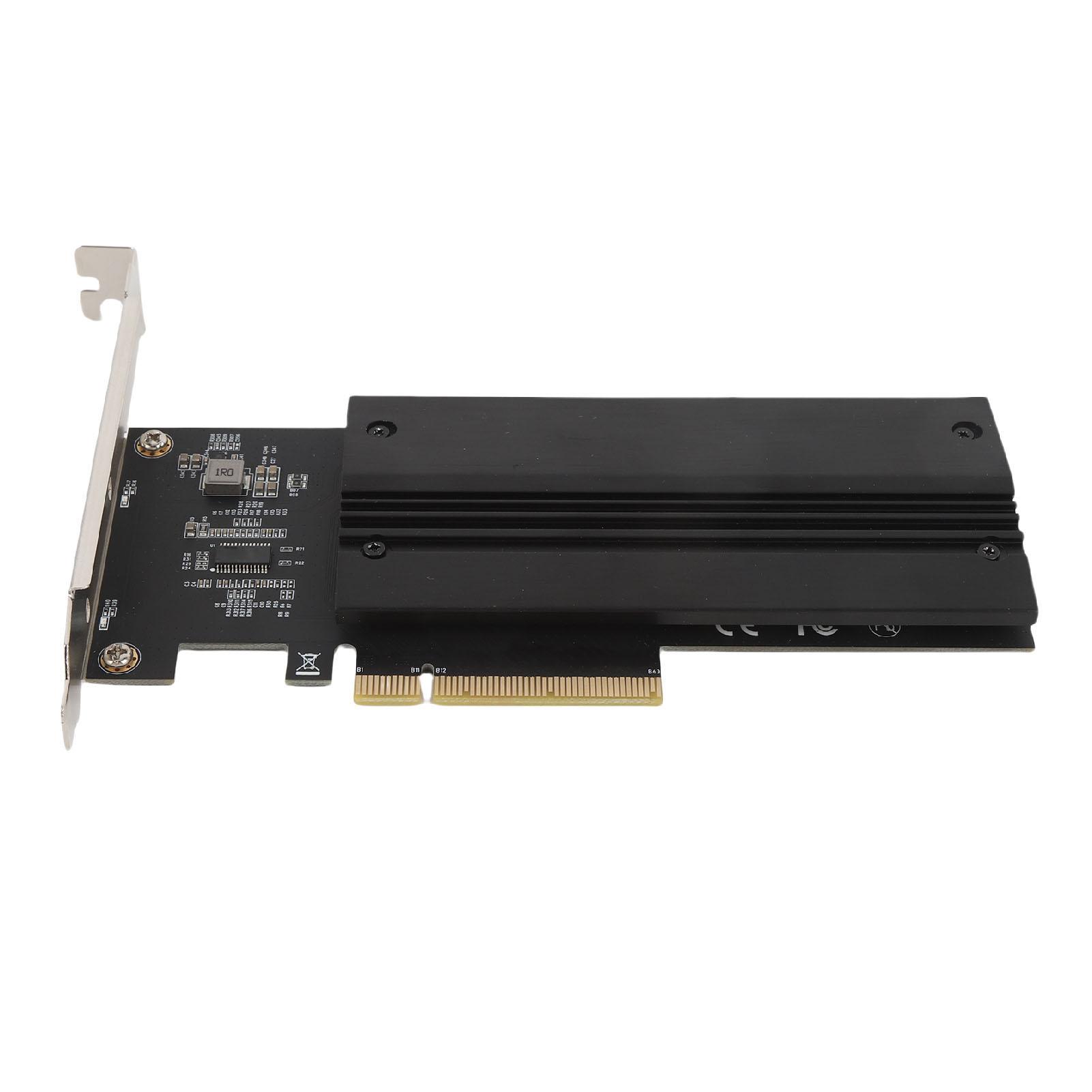 NVMe PCIe Adapter Card 2 Port M.2 NVMe to PCIe 4.0 X8 Card with Aluminum Heat Sink M.2 to PCI
NVMe PCIe Adapter Card 2 Port M.2 NVMe to PCIe 4.0 X8 Card with Aluminum Heat Sink M.2 to PCI