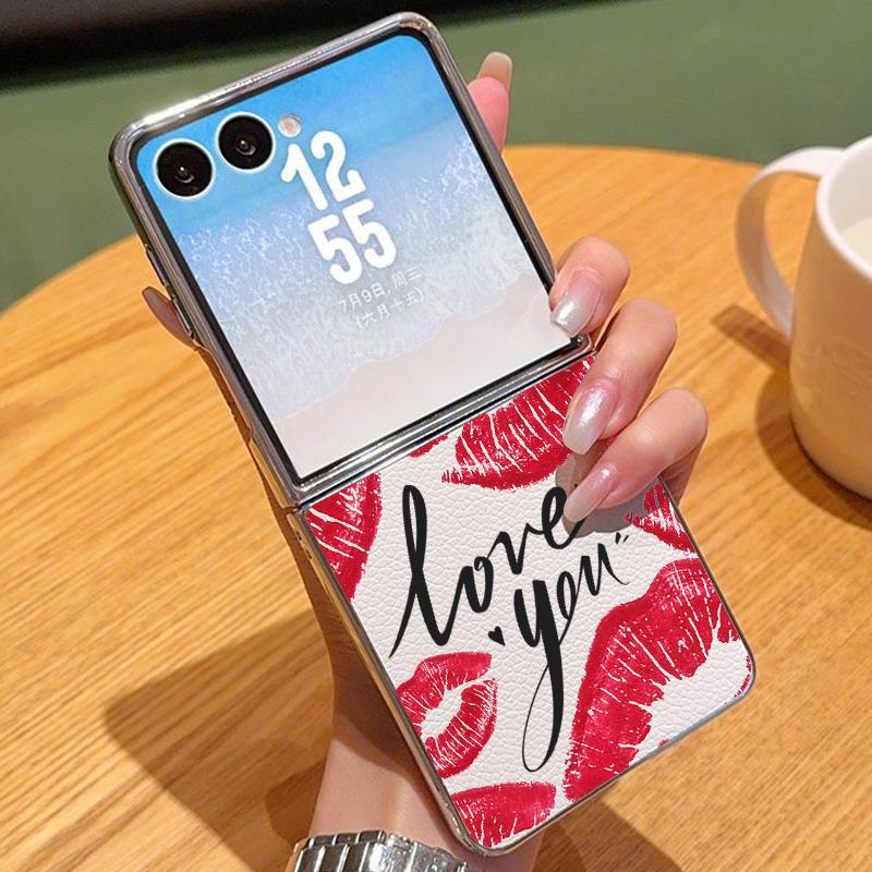 Red Kiss Lips Pattern Case For Samsung Z Fold 7 6 5 Luxury Hybrid 3in1 Leather Skin Plating Folding Phone Cover For Samsung Z Fold7 Fold6 Fold5 Samsung Z Flip7 FE/Flip6 бежевий
Red Kiss Lips Pattern Case For Samsung Z Fold 7 6 5 Luxury Hybrid 3in1 Leather Skin Plating Folding Phone Cover For Samsung Z Fold7 Fold6 Fold5 Samsung Z Flip7 FE/Flip6 бежевий
