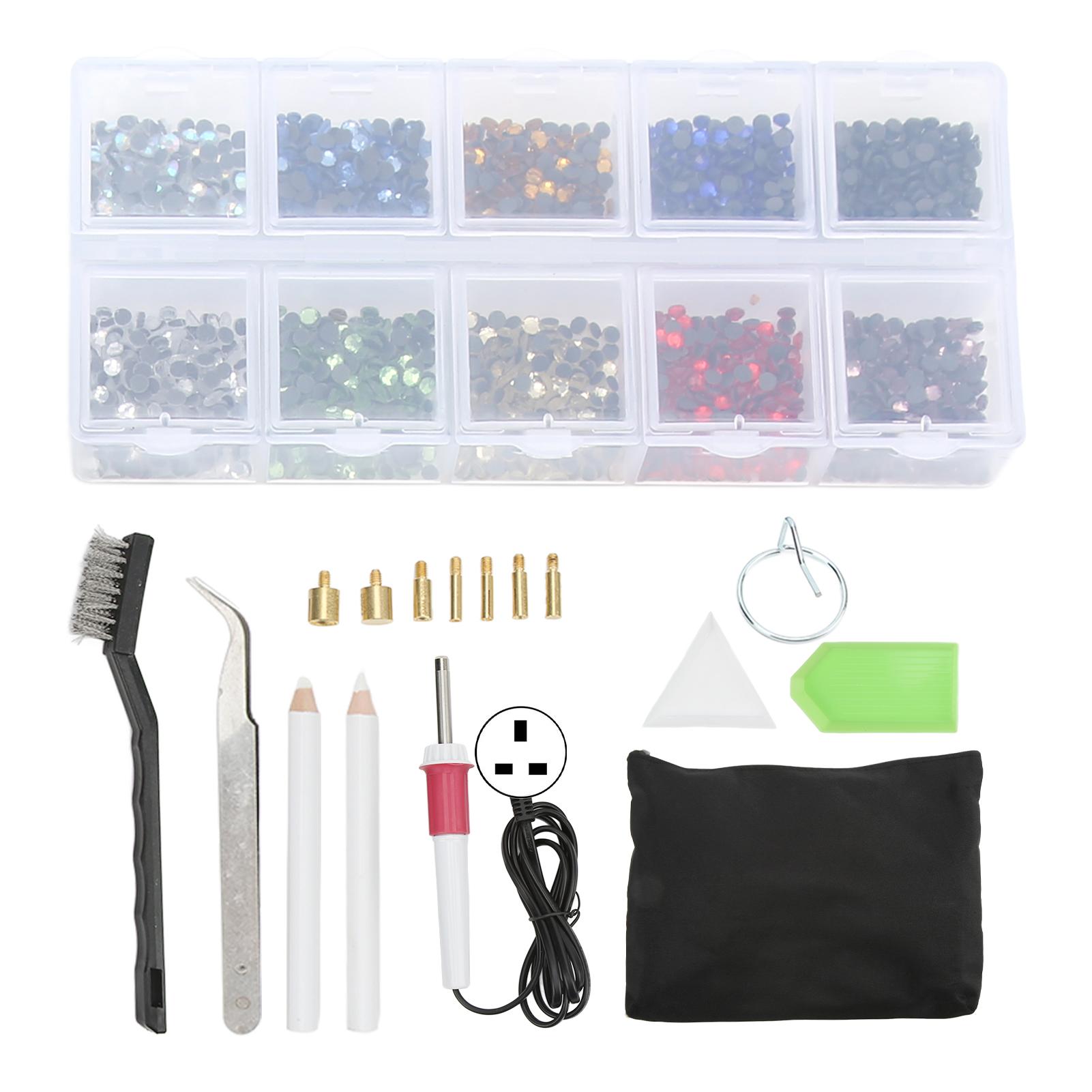 Hotfix Applicator Set Simple Operation Hotfix Rinestones Applicator Tools for Crafts Leather Clothes 110‑240V UK PLUG
Hotfix Applicator Set Simple Operation Hotfix Rinestones Applicator Tools for Crafts Leather Clothes 110‑240V UK PLUG