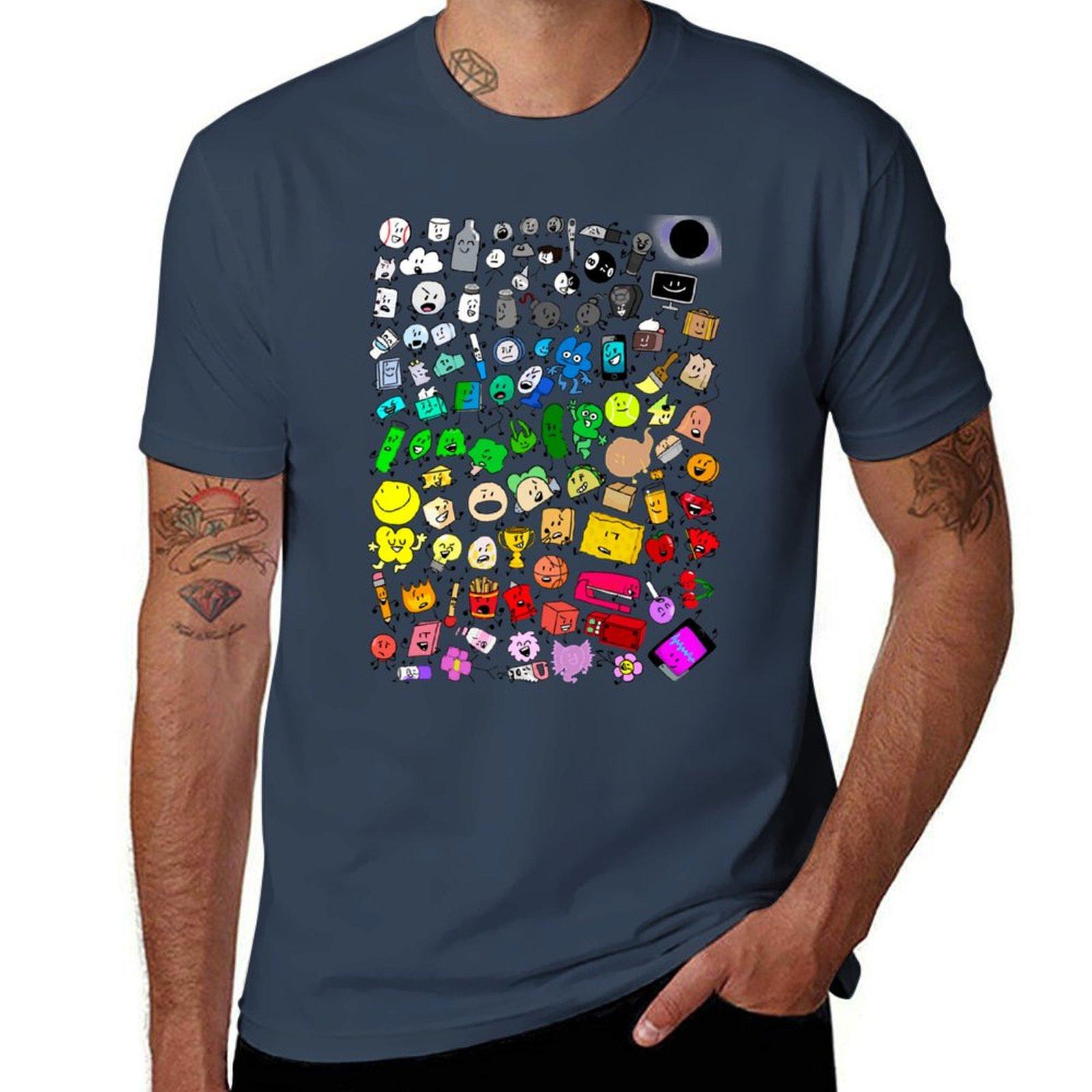 BFDI Inanimate Insanity All Characters (Transparent) T-Shirt Louboutins vintage graphic tee mens workout shirts S
BFDI Inanimate Insanity All Characters (Transparent) T-Shirt Louboutins vintage graphic tee mens workout shirts S