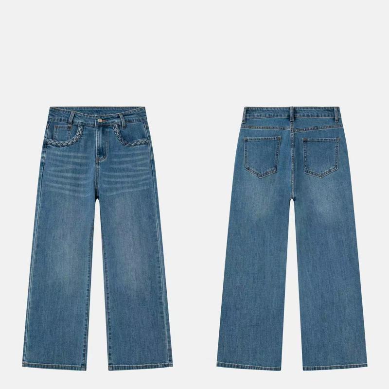 Zhi Zhi Winter Cropped Wide-Leg Fleece Jeans for Petite Women - Thick Plus Velvet Stretch Denim 2XL
Zhi Zhi Winter Cropped Wide-Leg Fleece Jeans for Petite Women - Thick Plus Velvet Stretch Denim 2XL