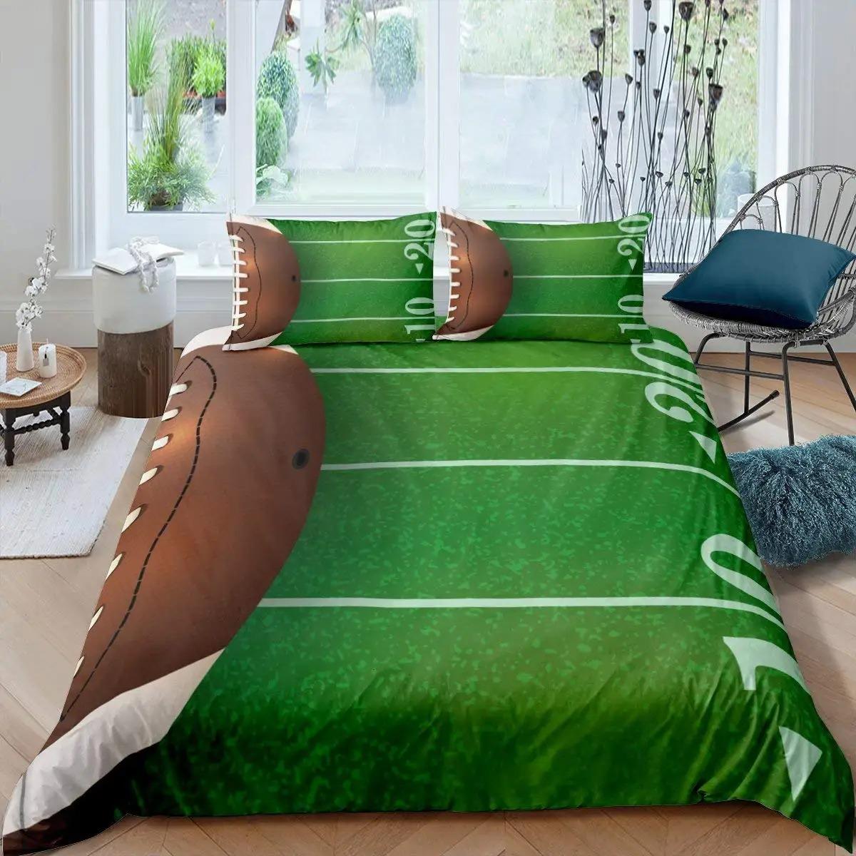 Комплект пододеяльника для регби, Комплект постельного белья для американского футбола размера «queen», Пододеяльник на футбольную спортивную тематику, Полиэстеровый чехол для одеяла 70x133cm 2pcs
Комплект пододеяльника для регби, Комплект постельного белья для американского футбола размера «queen», Пододеяльник на футбольную спортивную тематику, Полиэстеровый чехол для одеяла 70x133cm 2pcs